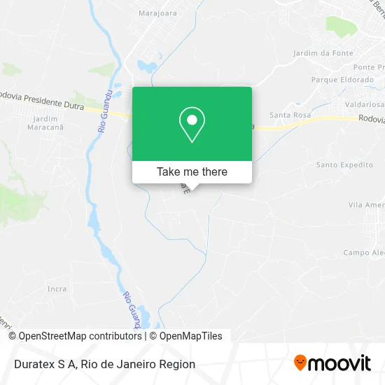 Duratex S A map