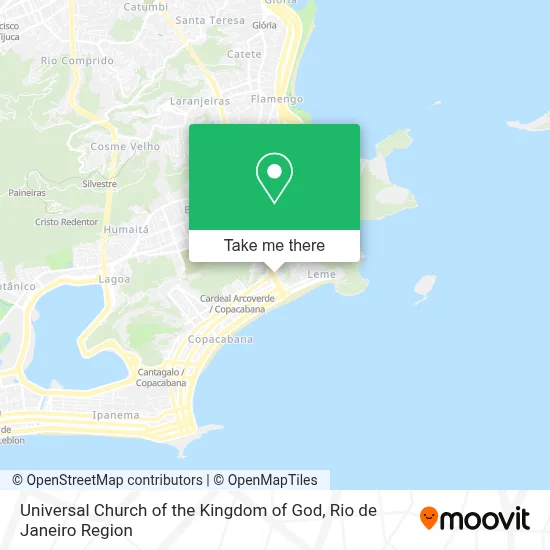 Igreja Universal Do Reino De Deus map