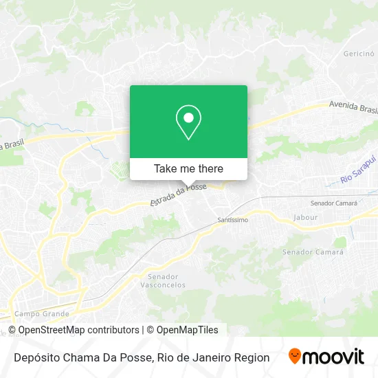 Depósito Chama Da Posse map