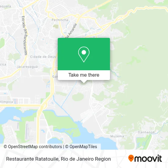 Restaurante Ratatouile map