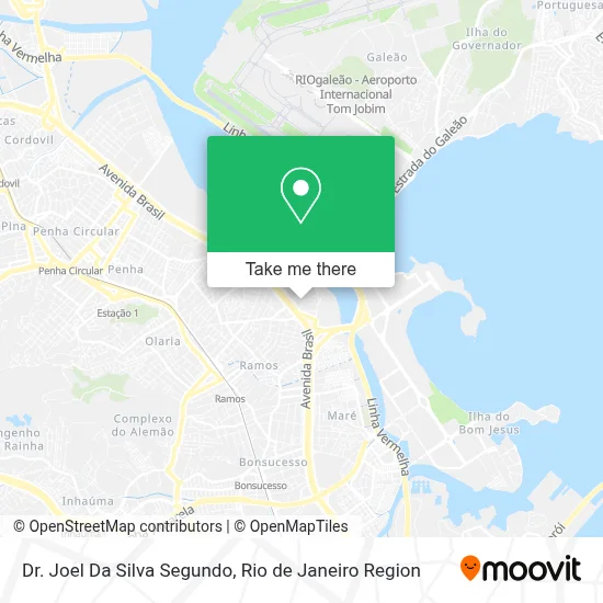 Dr. Joel Da Silva Segundo map