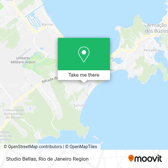 Studio Bellas map