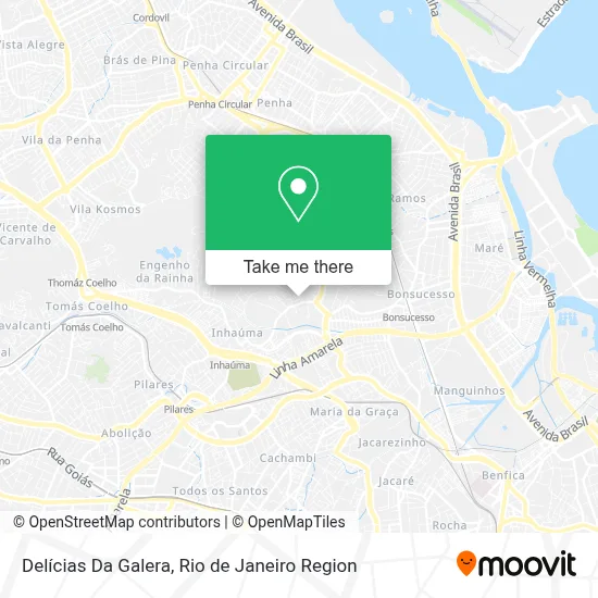 Delícias Da Galera map
