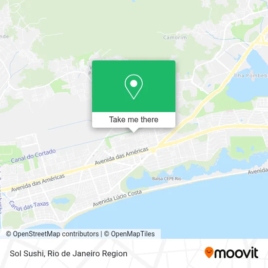 Sol Sushi map