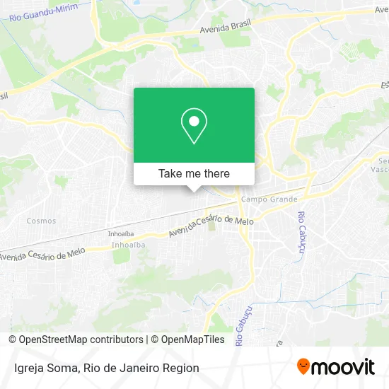 Igreja Soma map