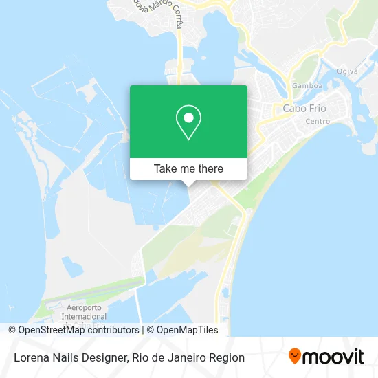 Lorena Nails Designer map