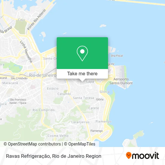 Ravas Refrigeração map