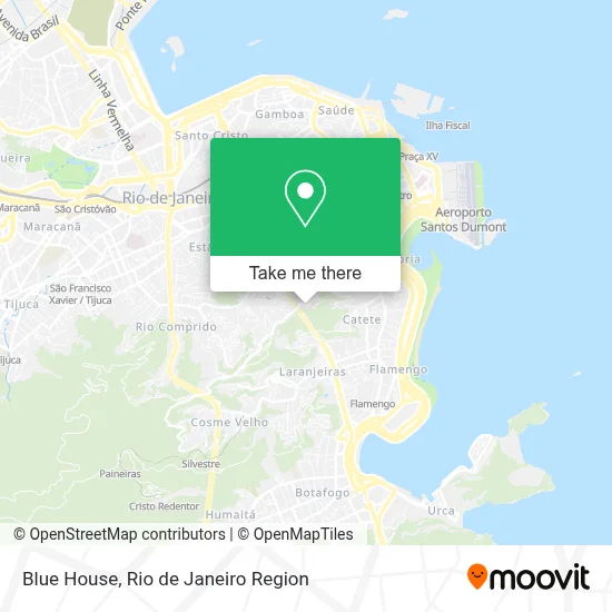 Casa Blu map