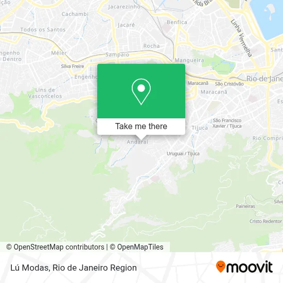 Lú Modas map