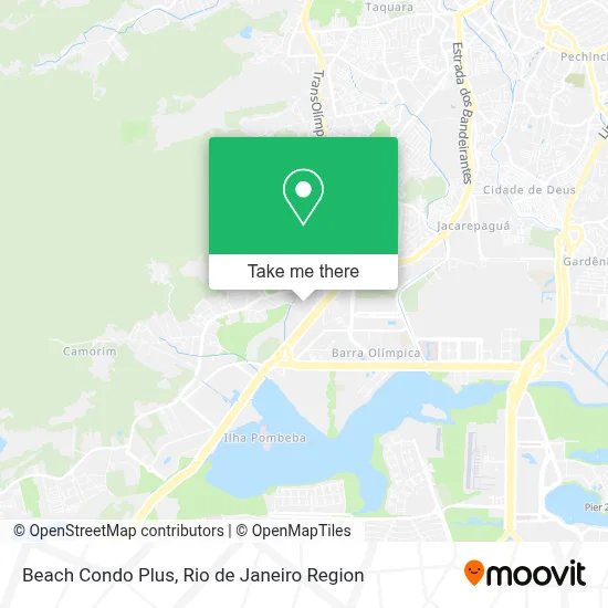 Beach Condo Plus map