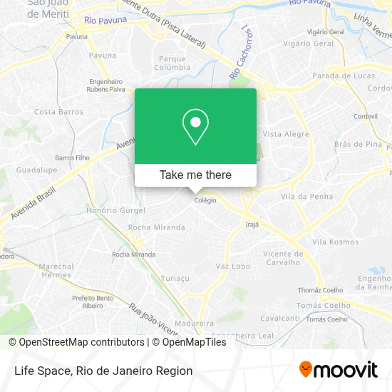 Spazio Life map
