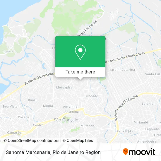 Sanoma Marcenaria map