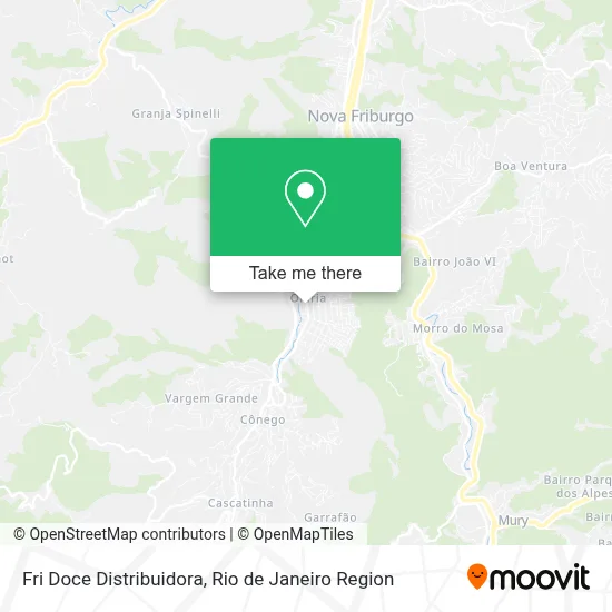 Fri Doce Distribuidora map