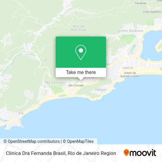 Clinica Dra Fernanda Brasil map