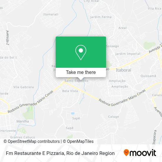 Fm Restaurante E Pizzaria map