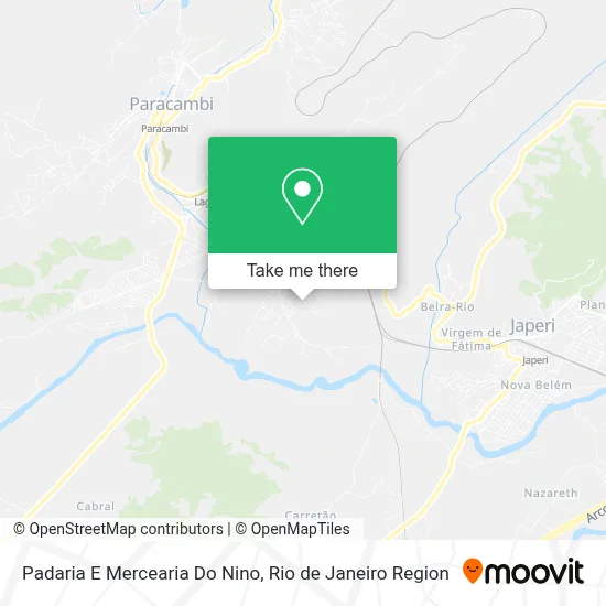 Padaria E Mercearia Do Nino map