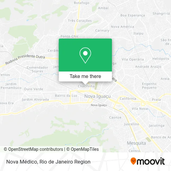 Nova Médico map