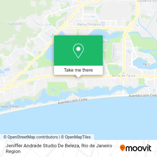 Jeniffer Andrade Studio De Beleza map
