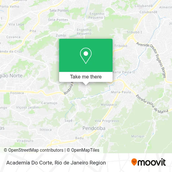 Academia Do Corte map