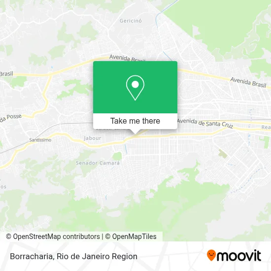 Borracharia map