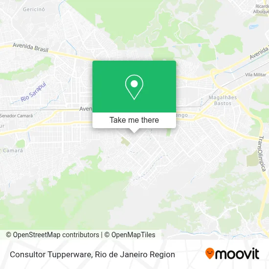 Consultor Tupperware map