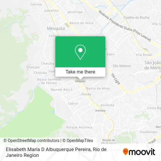 Elisabeth Maria D Albuquerque Pereira map