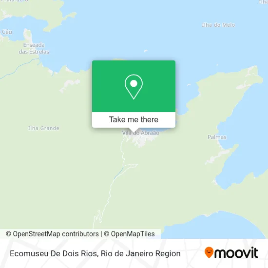 Ecomuseu De Dois Rios map