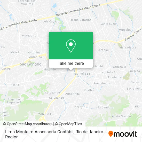 Lima Monteiro Assessoria Contábil map