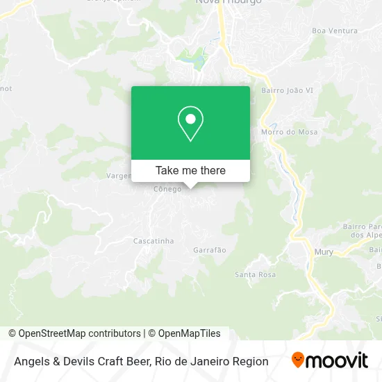 Angels & Devils Craft Beer map