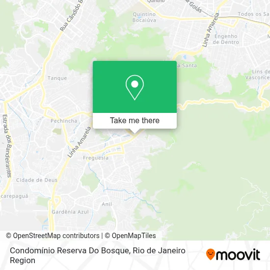 Condomínio Reserva Do Bosque map