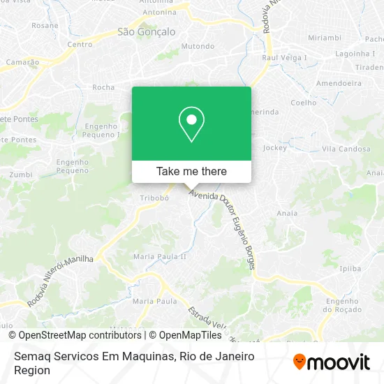 Semaq Servicos Em Maquinas map
