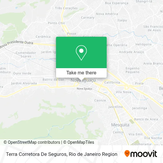 Terra Corretora De Seguros map