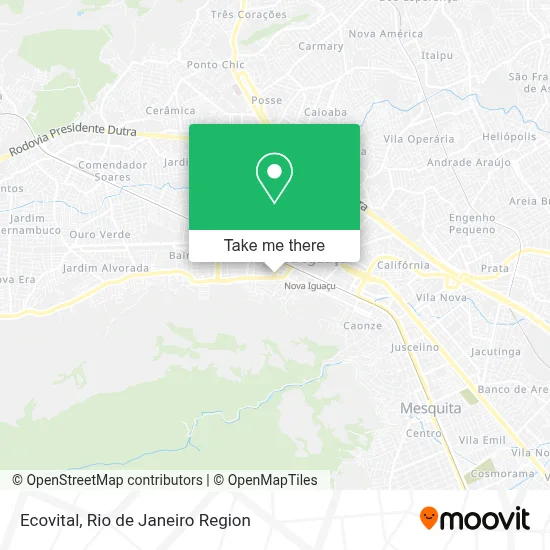 Ecovital map
