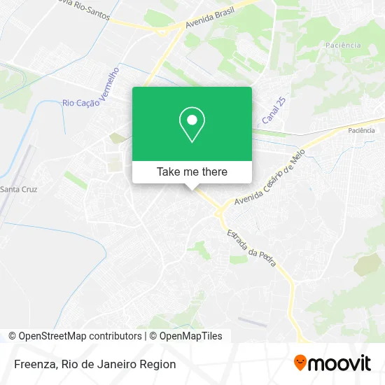 Freenza map