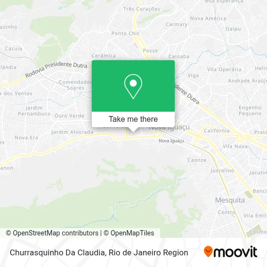 Churrasquinho Da Claudia map