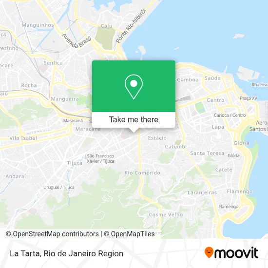 La Tarta map