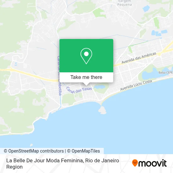 La Belle De Jour Moda Feminina map