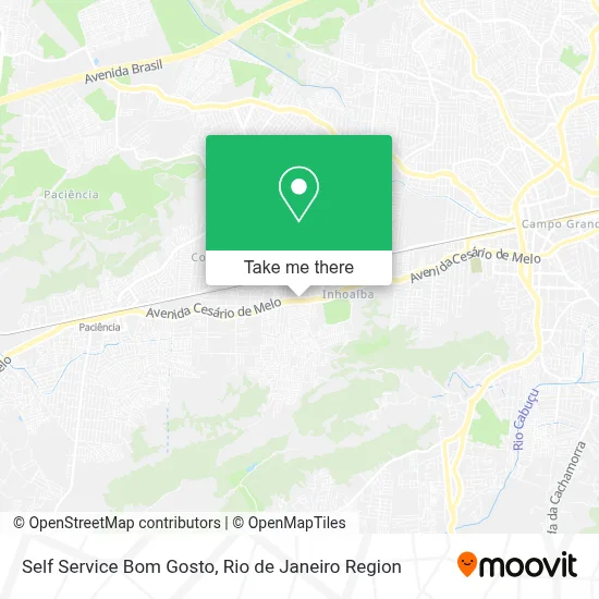 Self Service Bom Gosto map