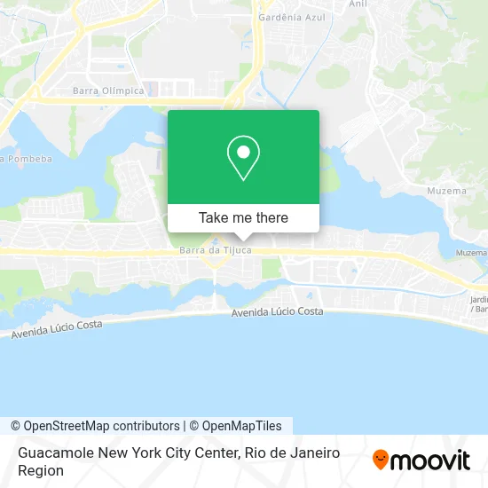 Guacamole New York City Center map