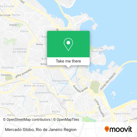 Mercado Globo map