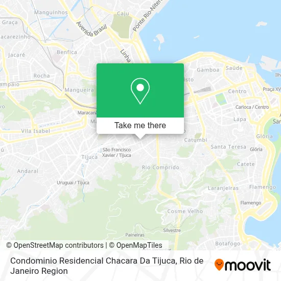Condominio Residencial Chacara Da Tijuca map