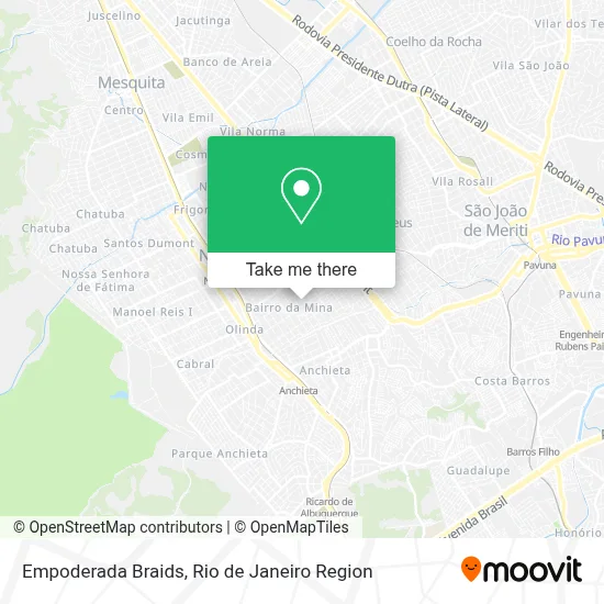 Empoderada Braids map
