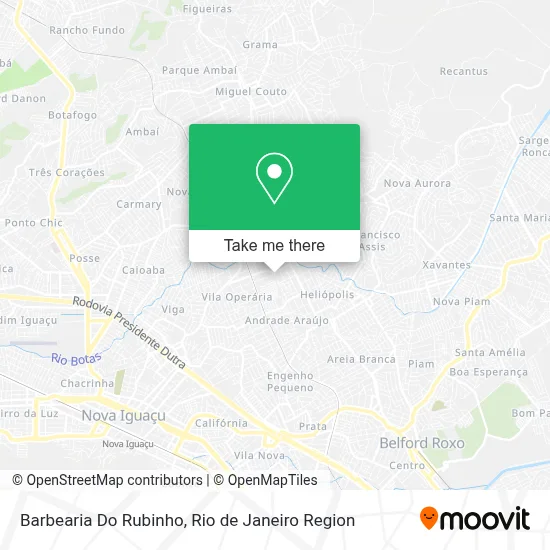 Barbearia Do Rubinho map