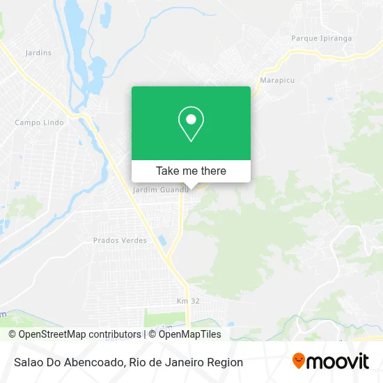 Salao Do Abencoado map