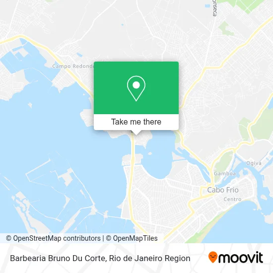 Barbearia Bruno Du Corte map