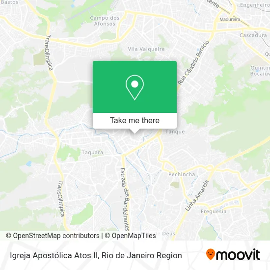 Igreja Apostólica Atos II map