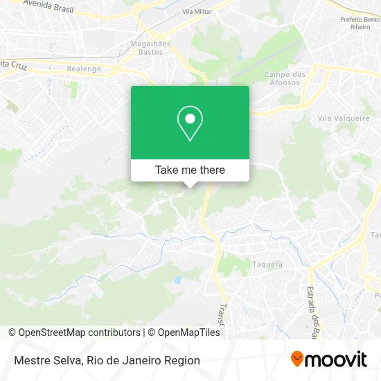 Mestre Selva map