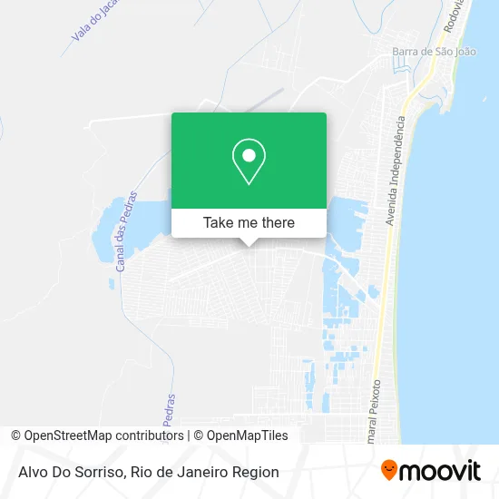 Alvo Do Sorriso map