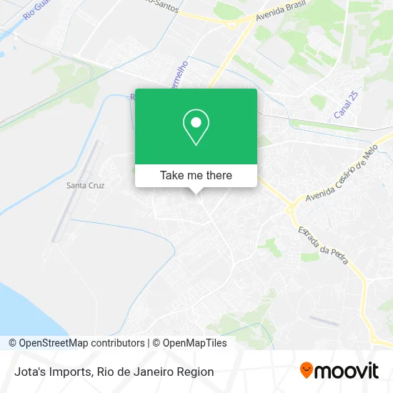 Jota's Imports map