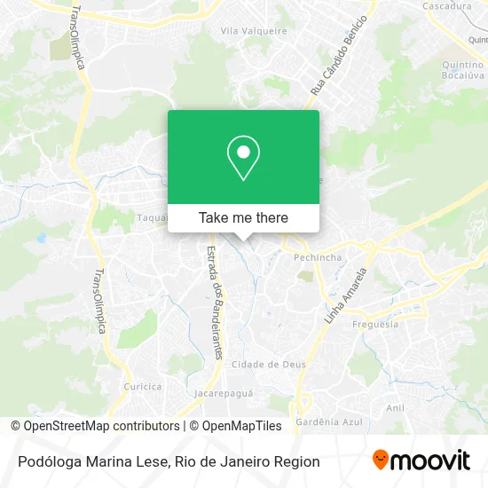 Podóloga Marina Lese map